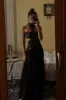 Princesa Black Lace Drop Waist Maxi Dress sold by 12th Tribe