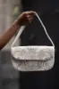 Lucy White and Silver Beaded Shoulder Bag sold by 12th Tribe