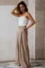 Nadine Tan Wide Leg Trouser sold by 12th Tribe