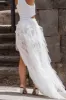Rosalie Rock White Tulle Maxi Skirt sold by 12th Tribe