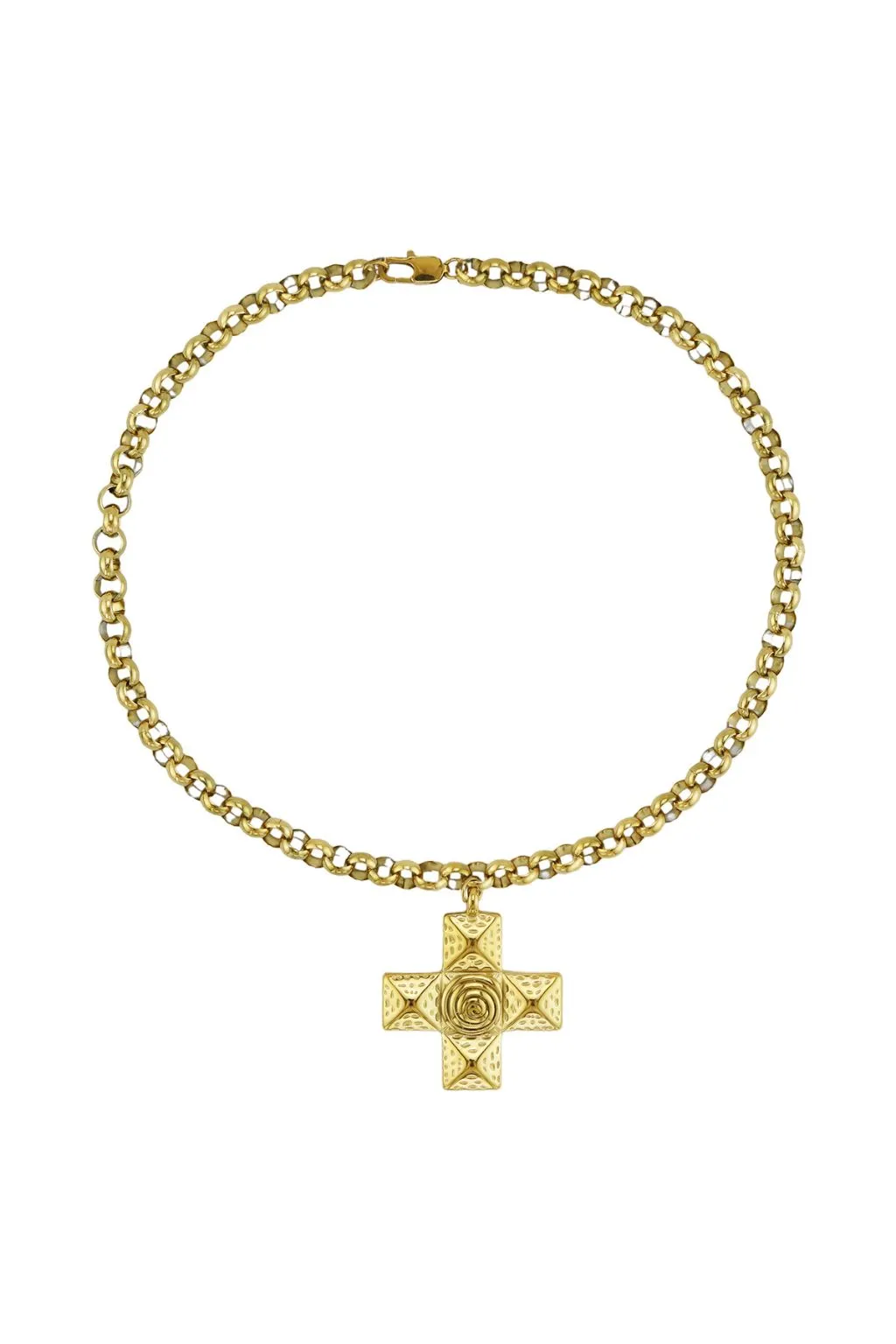 Anastasia Gold Cross Pendant Necklace sold by 12th Tribe product image thumbnail 2