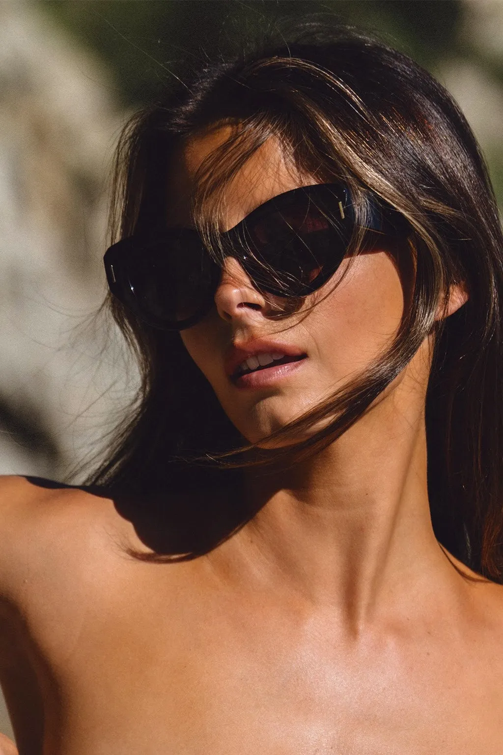 Bonne Nuit Black Sunglasses sold by 12th Tribe product image thumbnail 2