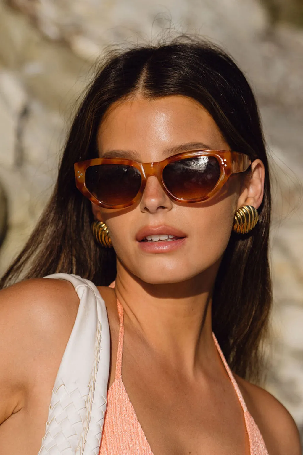 Sorbet Orange Sunglasses sold by 12th Tribe