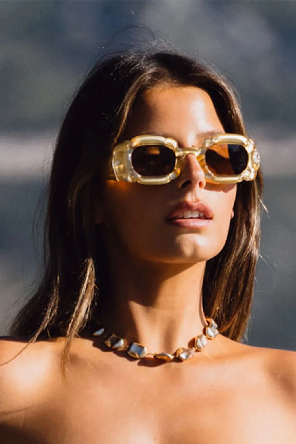 Aries Gold Choker Necklace sold by 12th Tribe product image thumbnail 3