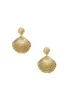 Shores Gold Shell Earrings sold by 12th Tribe