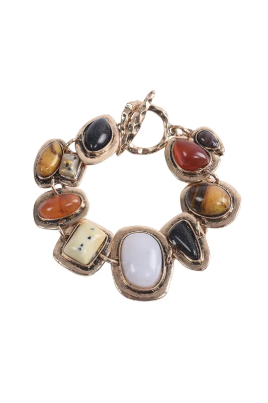 Tartine Multicolor Stone Bracelet sold by 12th Tribe