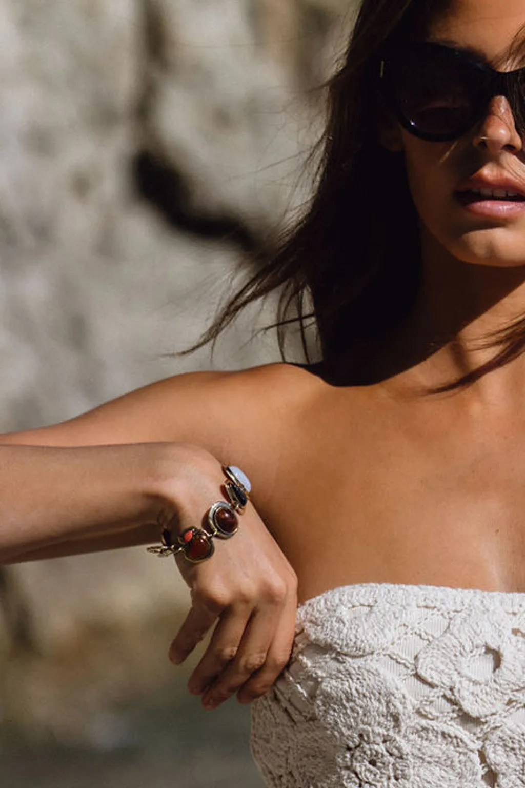 Tartine Multicolor Stone Bracelet sold by 12th Tribe product image thumbnail 2