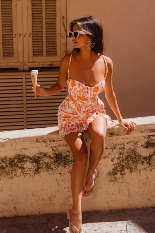 Belle Floral Mini Dress sold by 12th Tribe