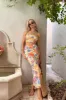 Marisol Floral Mesh Midi Skirt sold by 12th Tribe