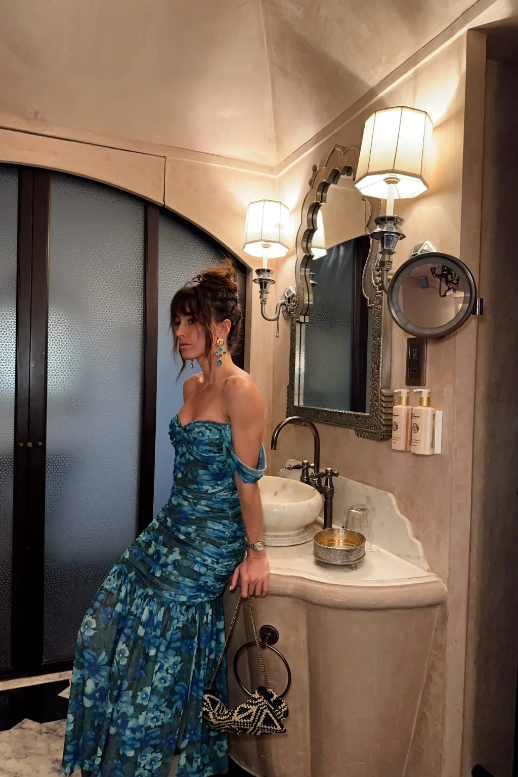 Aruba Floral Mesh Maxi Dress sold by 12th Tribe product image thumbnail 3