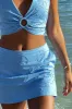 Luzia Blue Embellished Skort sold by 12th Tribe