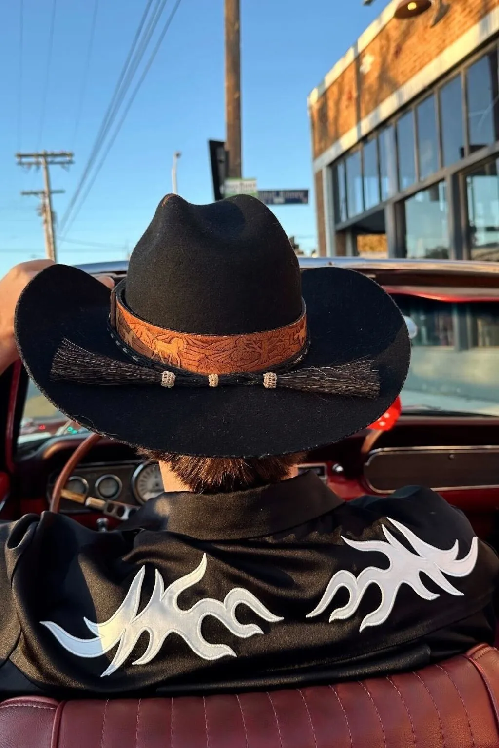 Danica Mens Black Button Up Top sold by 12th Tribe product image thumbnail 3