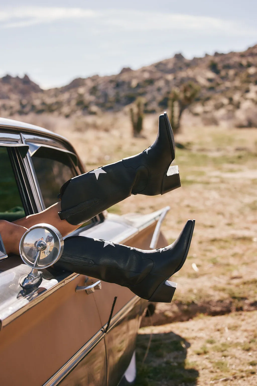 Bowie Black Star Cowboy Boots sold by 12th Tribe product image thumbnail 3