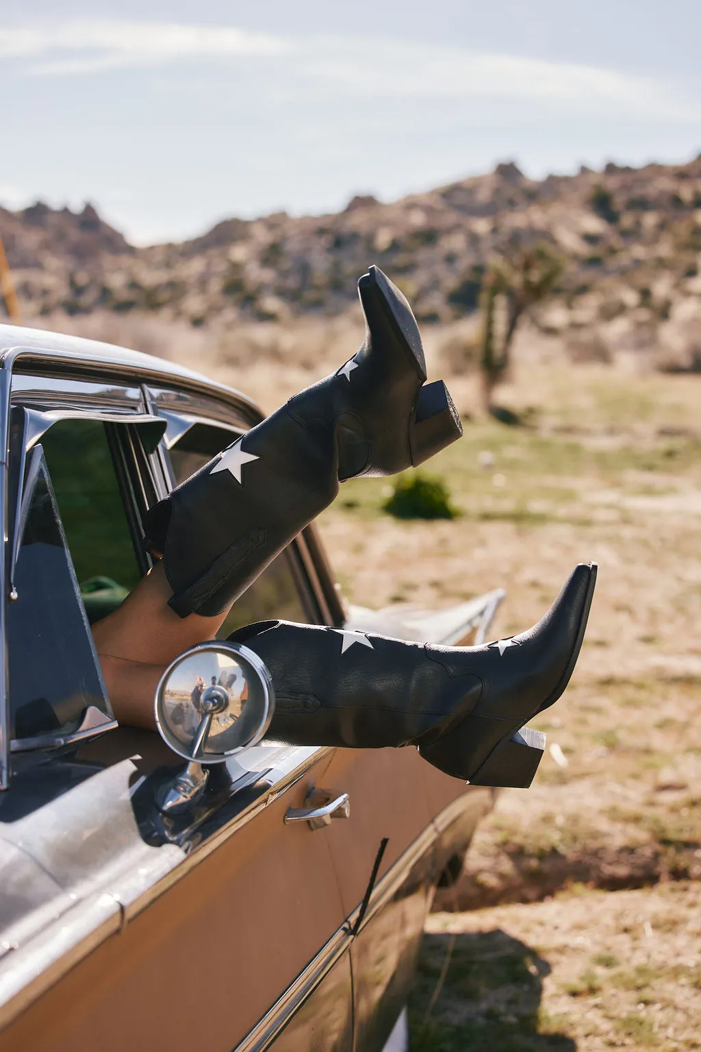 Bowie Black Star Cowboy Boots sold by 12th Tribe product image thumbnail 2