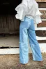 Britney Patchwork Denim Jeans sold by 12th Tribe