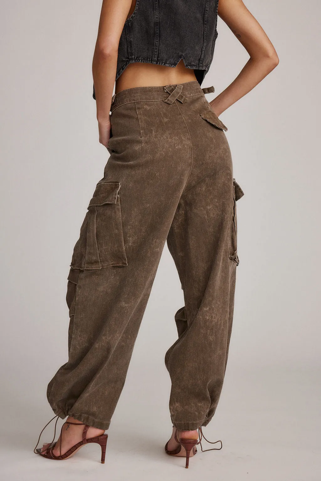 Fleetwood Brown Cargo Pants sold by 12th Tribe product image thumbnail 3