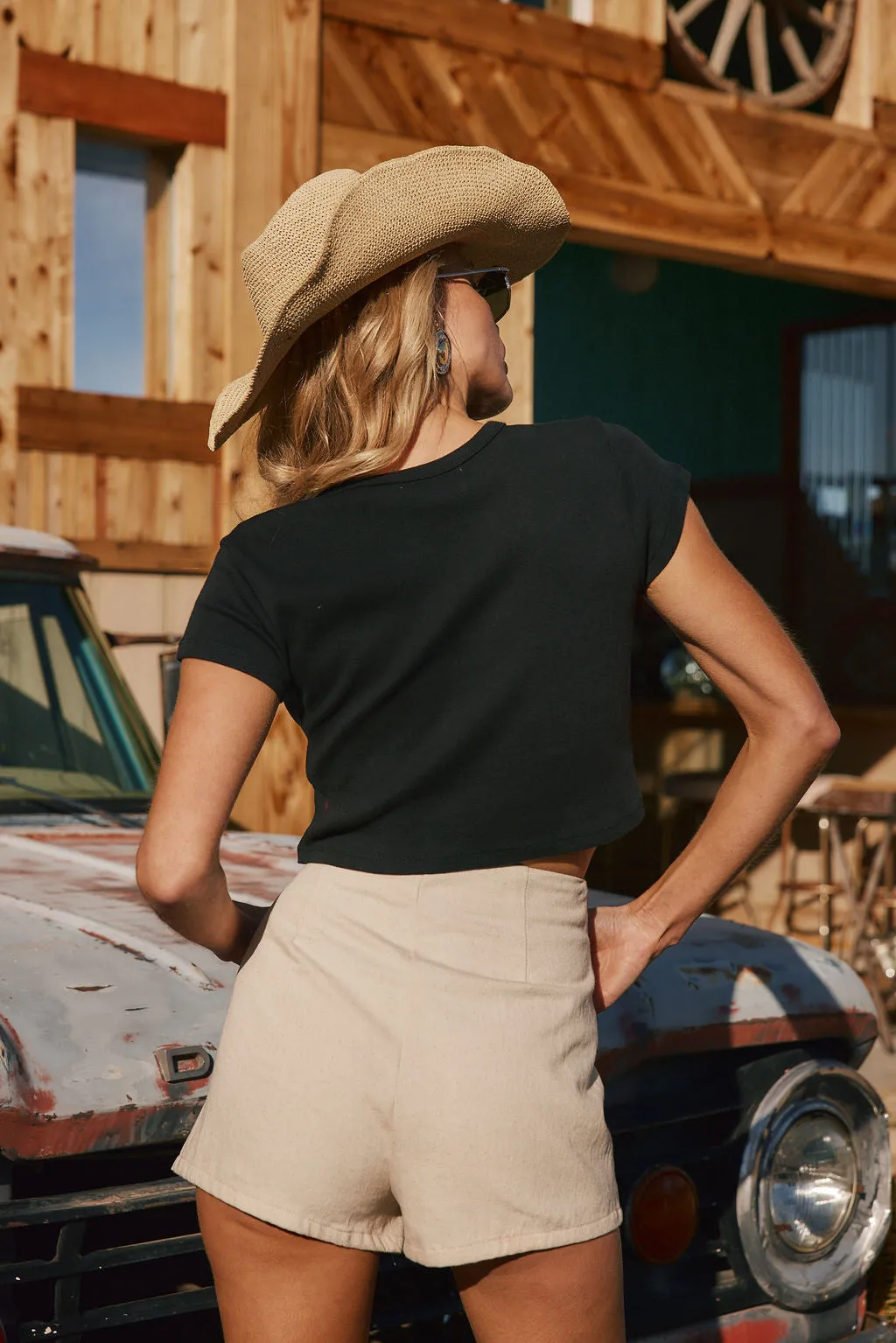 Ride 'Em Cowboy Black Graphic Tee sold by 12th Tribe product image thumbnail 2