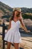 Lana White Drop Waist Mini Dress sold by 12th Tribe
