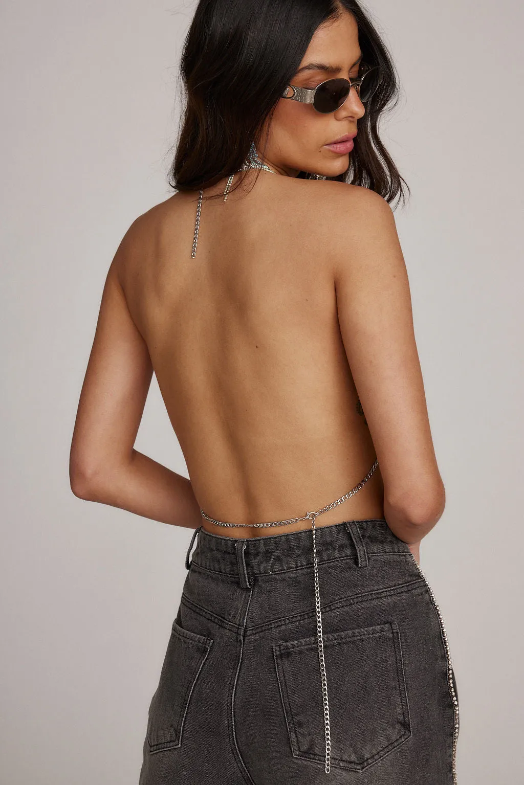 Rayana Rhinestone Multicolor Bralette sold by 12th Tribe product image thumbnail 3