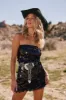 Pippa Jet Black Disco Sequin Mini Dress sold by 12th Tribe