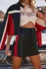 Monaco Moto Mini Skirt sold by 12th Tribe