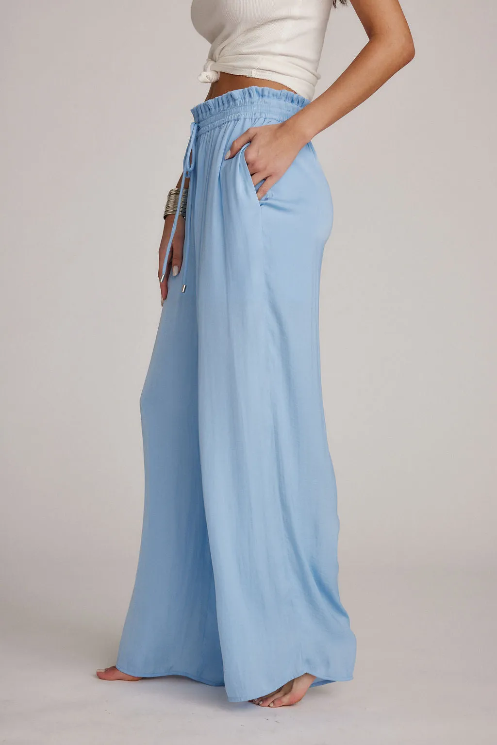 Harper Blue Pull On Pants sold by 12th Tribe product image thumbnail 3