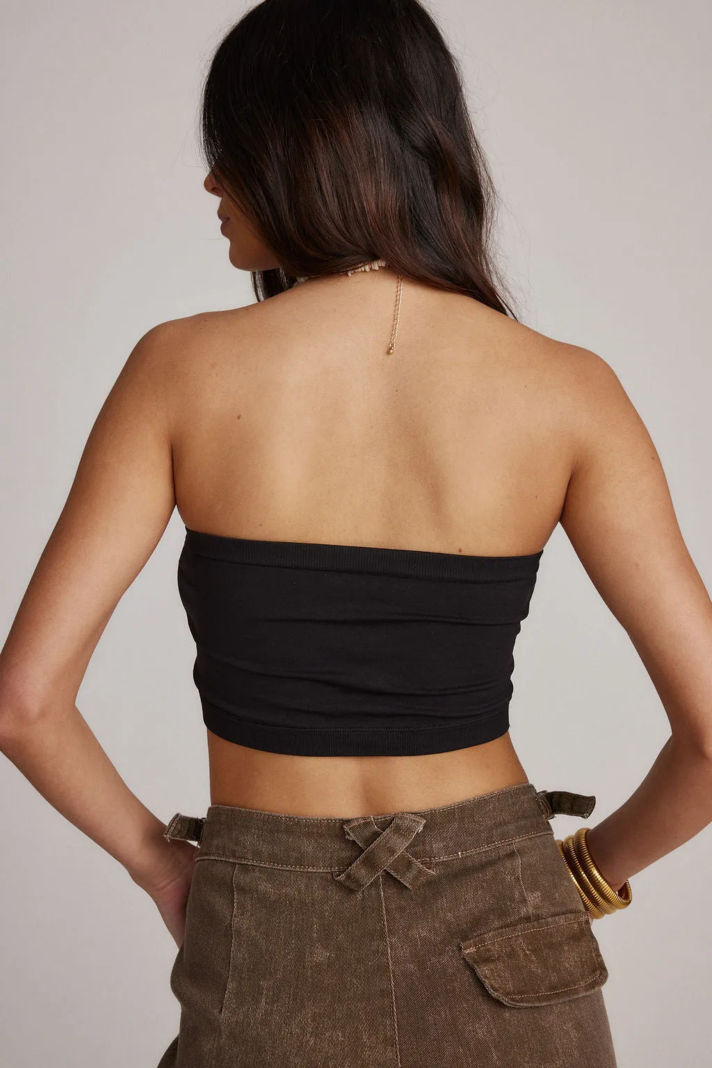 Lola Black Bandeau Top sold by 12th Tribe product image thumbnail 2