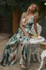 Salinas Blue Multi Jumpsuit sold by 12th Tribe