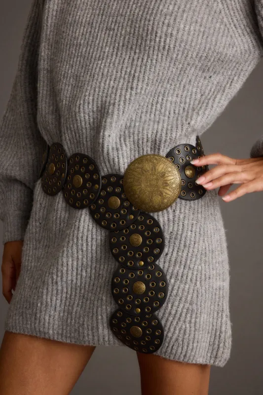 Eileen Brown Low Rise Belt made by Fame