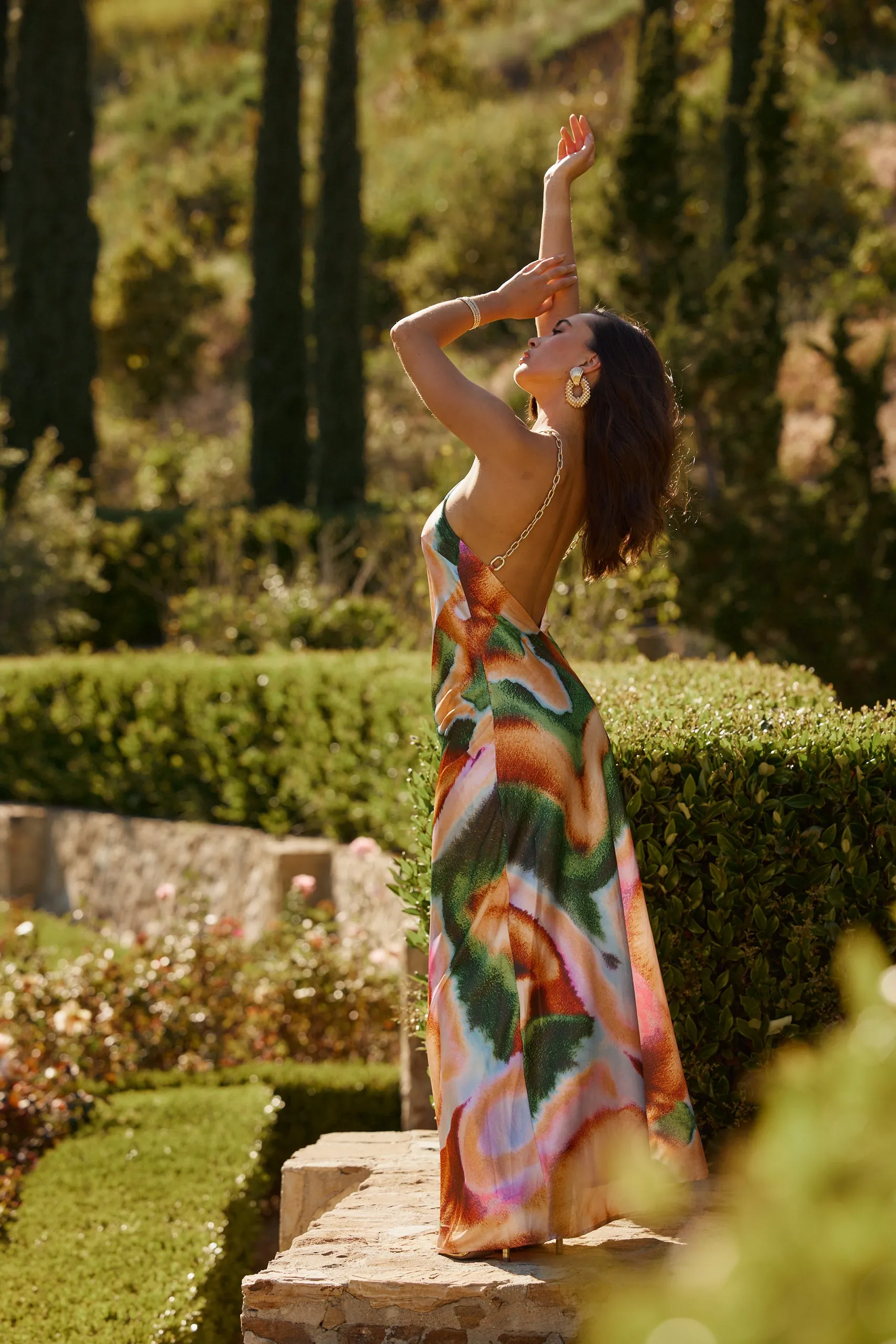 Bellissima Multi Maxi Dress sold by 12th Tribe product image thumbnail 4