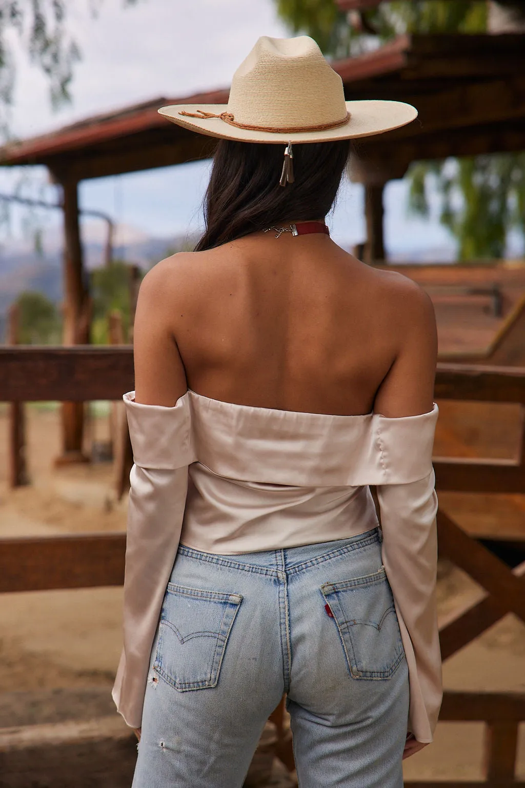 Reagan Off the Shoulder Blouse sold by 12th Tribe product image thumbnail 2