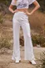 Genevieve White Sequin Trousers sold by 12th Tribe