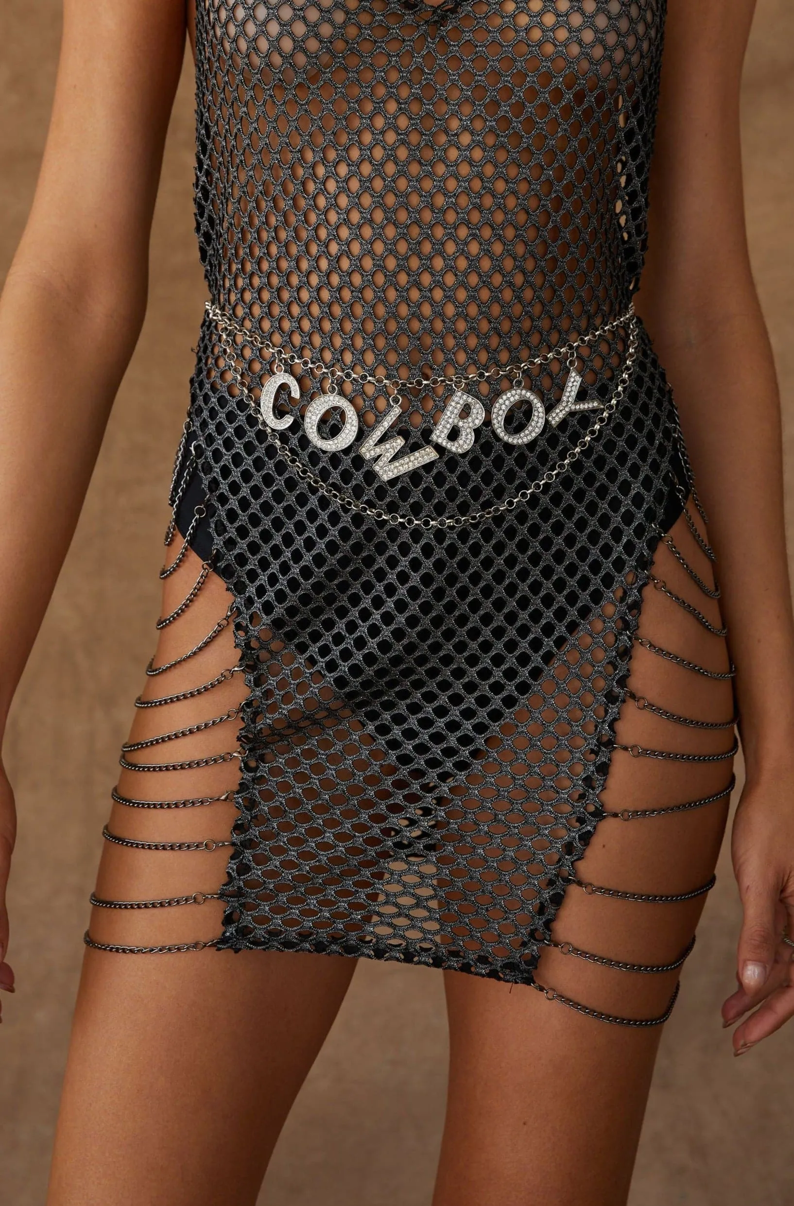 Cowboy Silver Layered Belt sold by 12th Tribe product image thumbnail 3