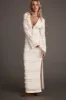 Melrose Ivory Long Sleeve Lace Maxi Dress sold by 12th Tribe