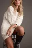 Beck Cable Knit Mini Sweater Dress sold by 12th Tribe
