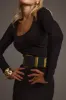 Jasper Black And Gold Statement Belt sold by 12th Tribe