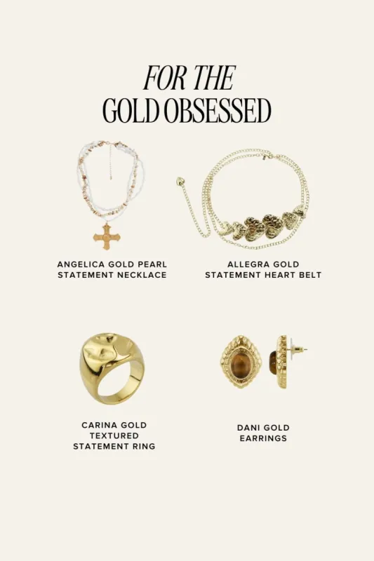 For the Gold Obsessed Bundle made by 12th Tribe