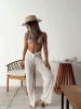 Bull By The Horns White Mesh Pants sold by 12th Tribe