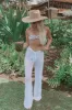Bull By The Horns White Mesh Pants sold by 12th Tribe