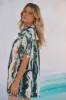 Vaughn Blue Sea Womens Top sold by 12th Tribe