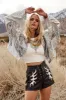 Star Crossed Sequin Fringe Jacket sold by 12th Tribe