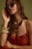 Tiger Eye Statement Necklace sold by 12th Tribe