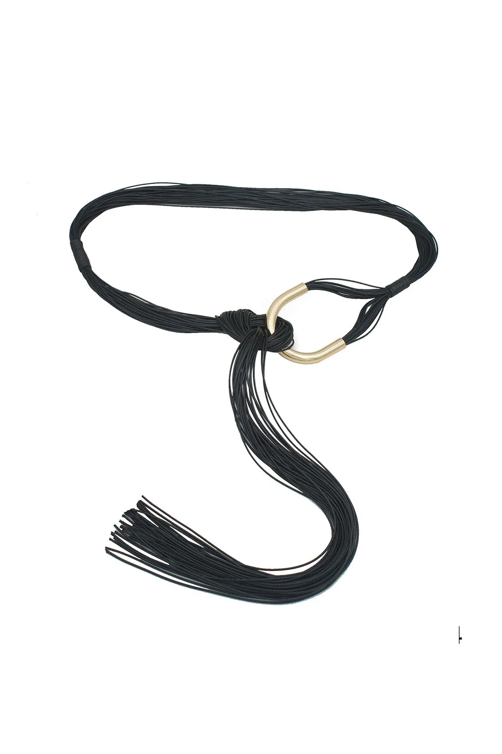 Soul Ties Black and Gold Wrap Belt sold by 12th Tribe product image thumbnail 2