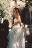 Princesa White Lace Drop Waist Maxi Dress sold by 12th Tribe