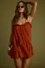 Golden Hour Rust Mini Dress sold by 12th Tribe