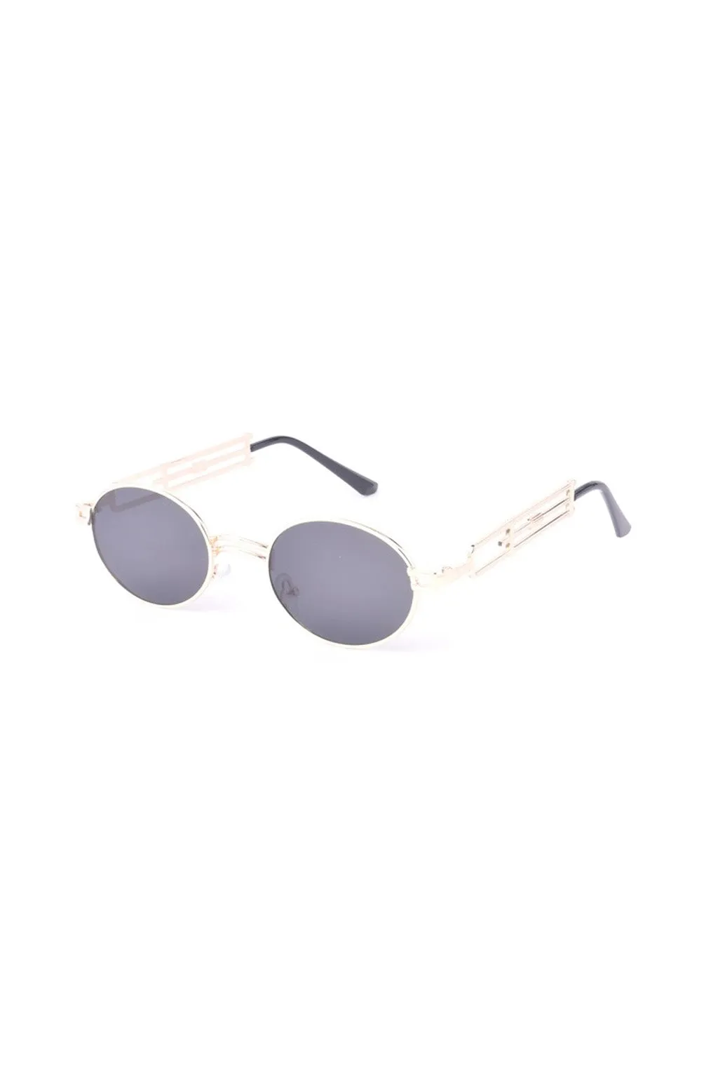 Bianca Black Circle Sunglasses sold by 12th Tribe product image thumbnail 3