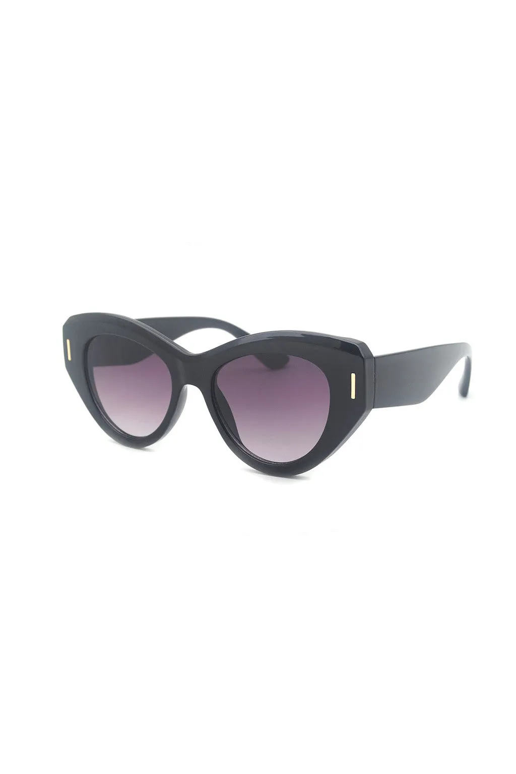 Bienvenue Black Bold Sunglasses sold by 12th Tribe product image thumbnail 2