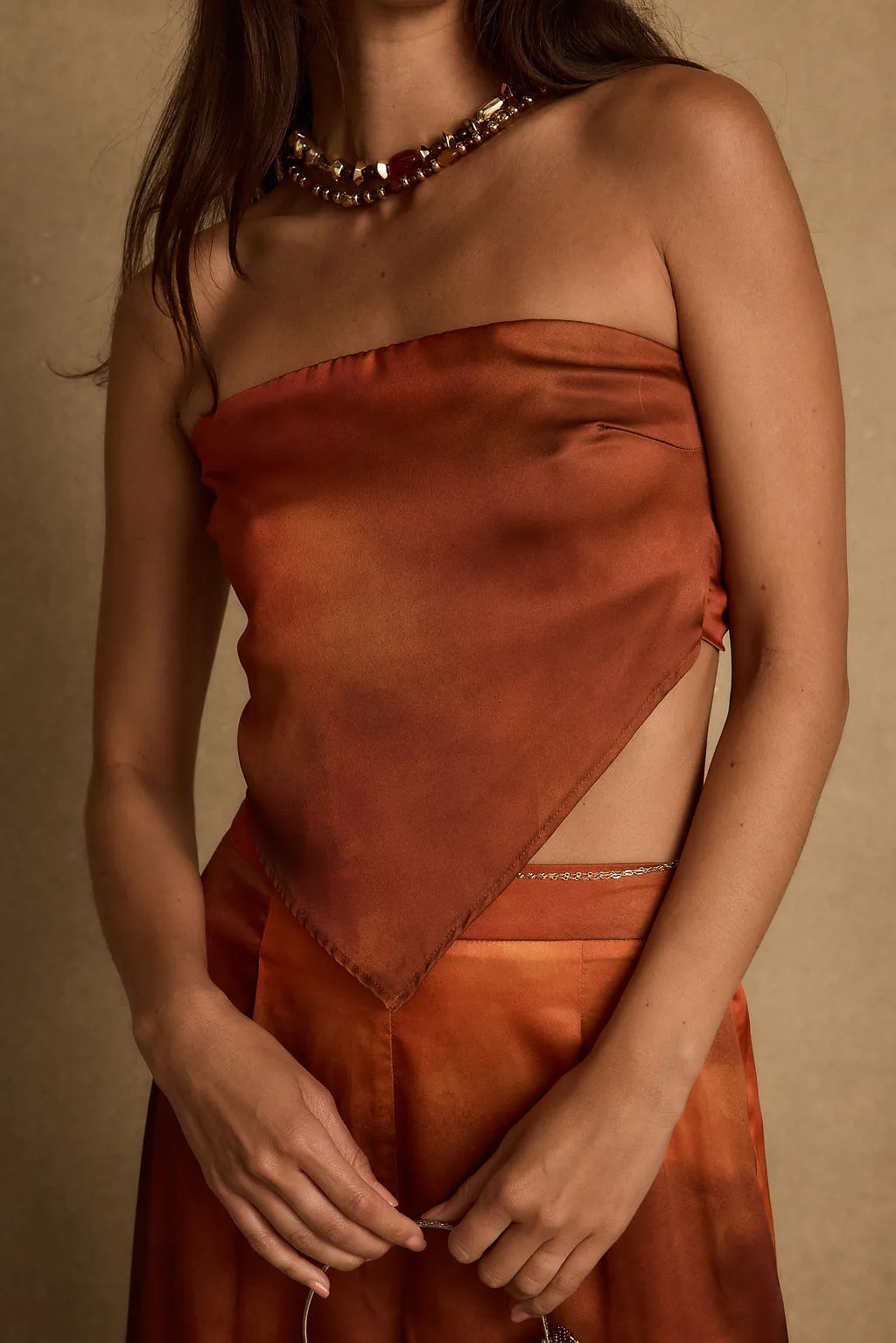 Kira Sunset Ombre Top sold by 12th Tribe