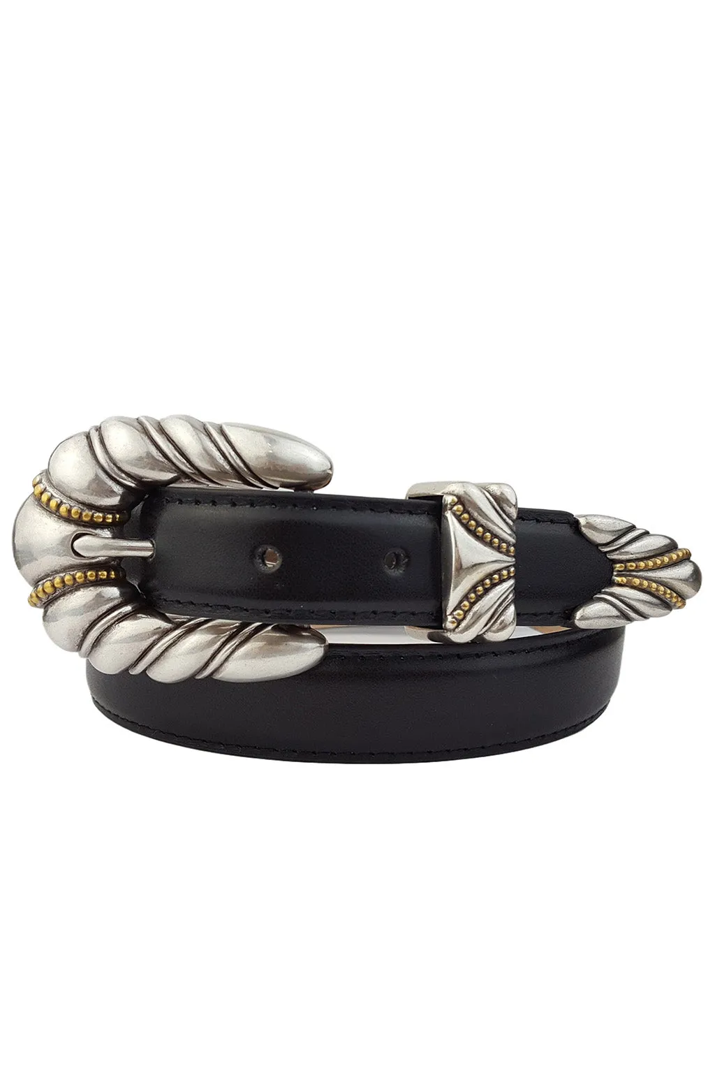 Siesta Black and Silver Belt sold by 12th Tribe product image thumbnail 2