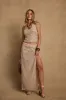 Ibiza Champagne Sequin Maxi Skirt sold by 12th Tribe